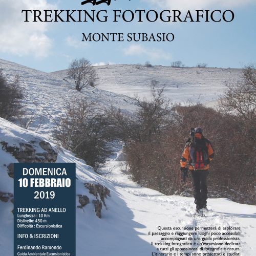 Paesaggi d’inverno Trekking Fotografico